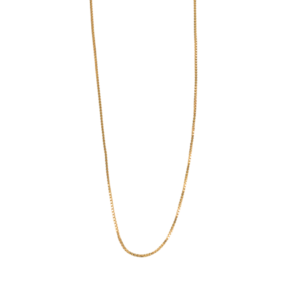 Cadena 50cm delgada en oro amarillo de 10k 1.5 gramos